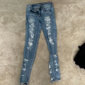 Size 2 America Eagle Super Stretch Skinny Jeans